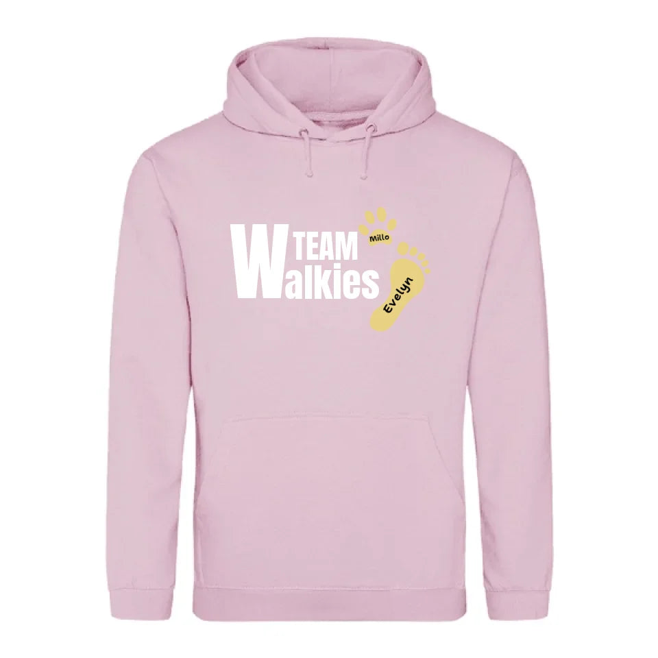 Team walkies - Personalised hoodie