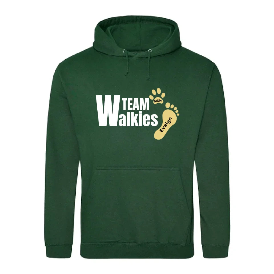 Team walkies - Personalised hoodie