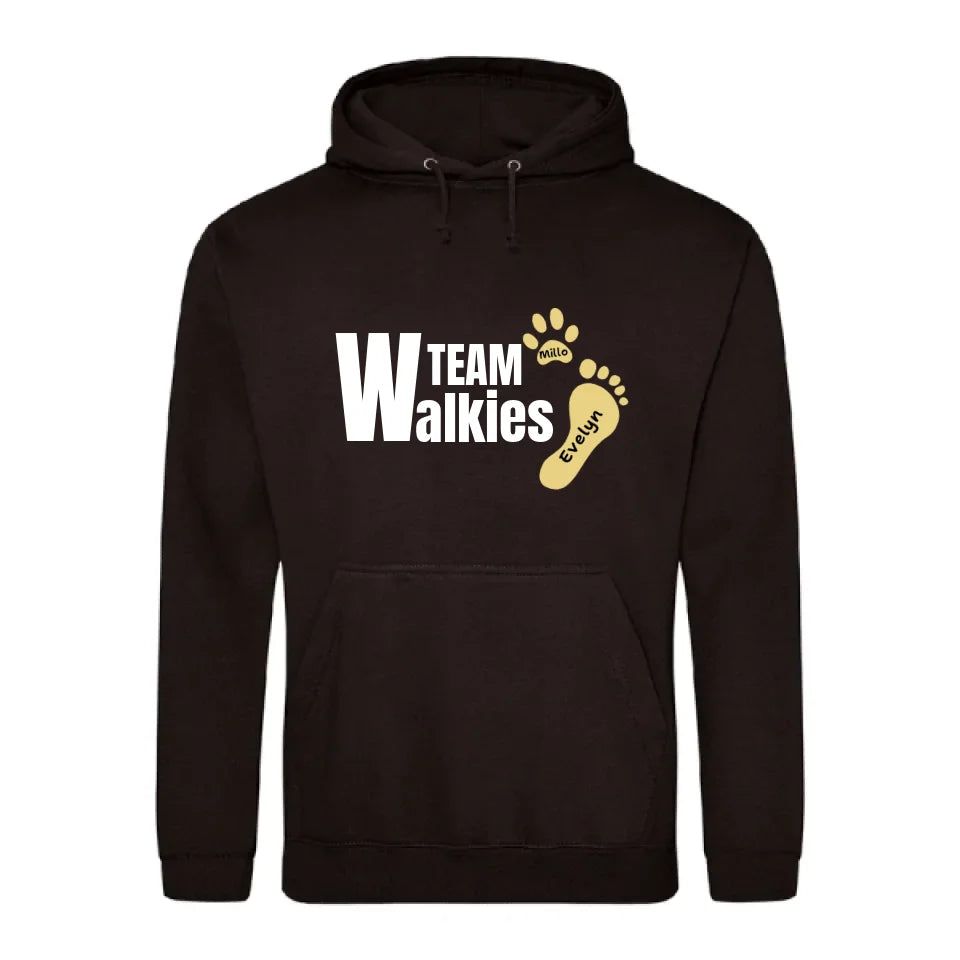 Team walkies - Personalised hoodie