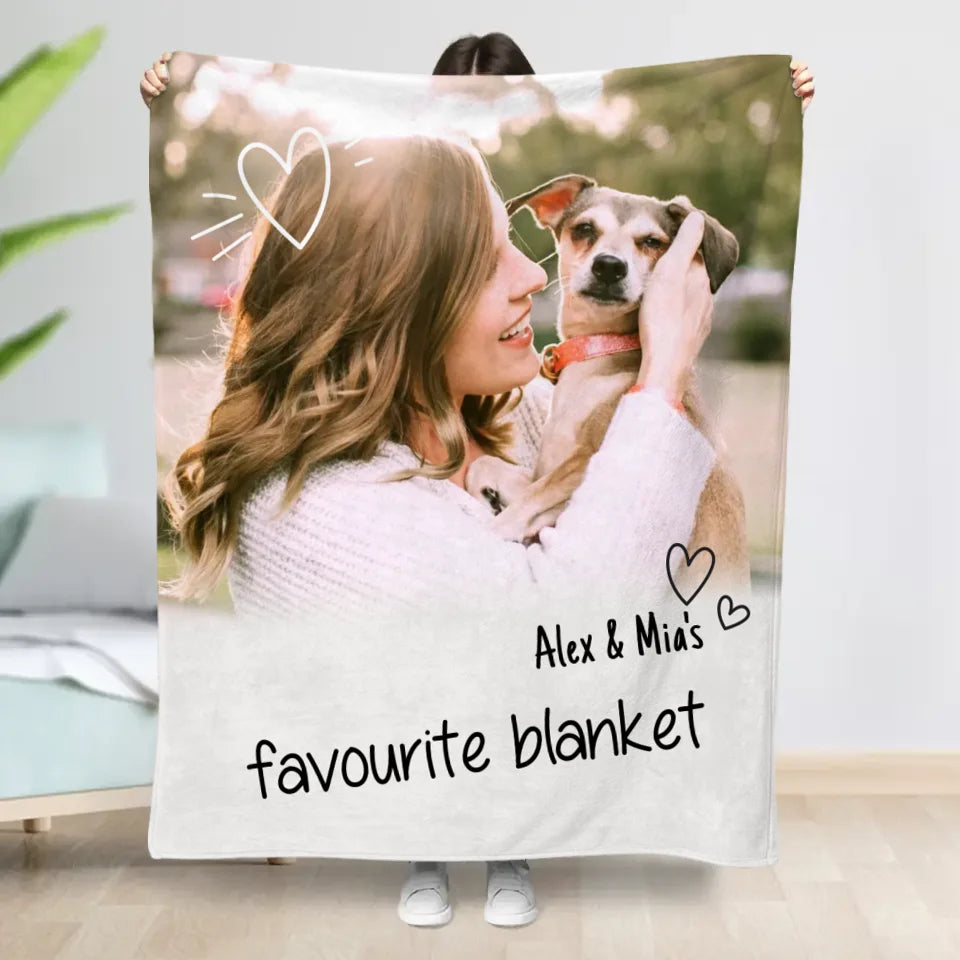 Favourite blanket - Personalised blanket