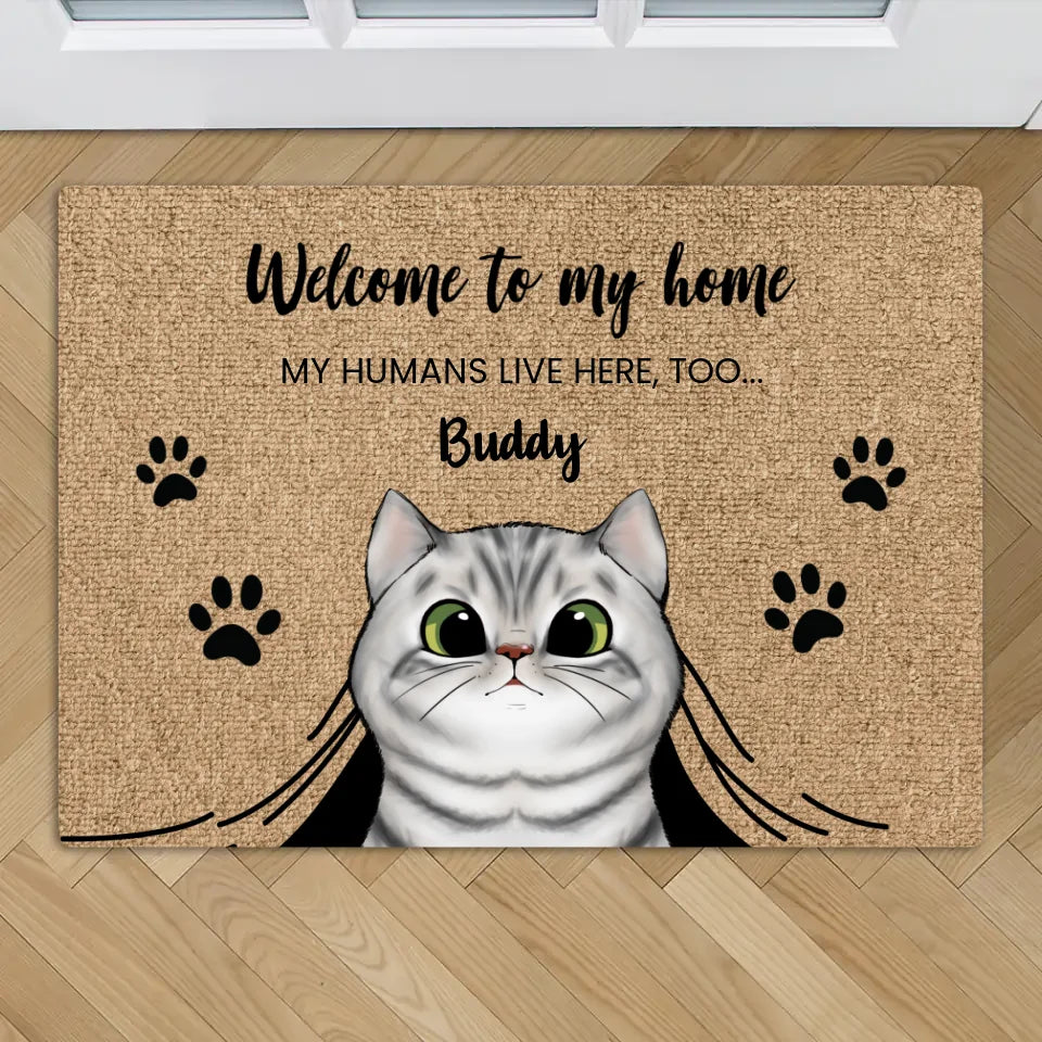 At ours - Personalised doormat