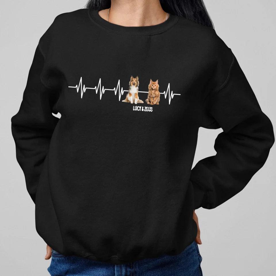 Heartbeat - Personalised sweatshirt