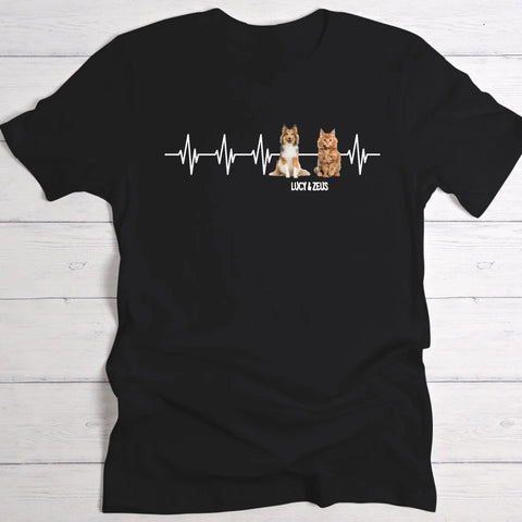 Heartbeat - Personalised T-shirt - Featured Image