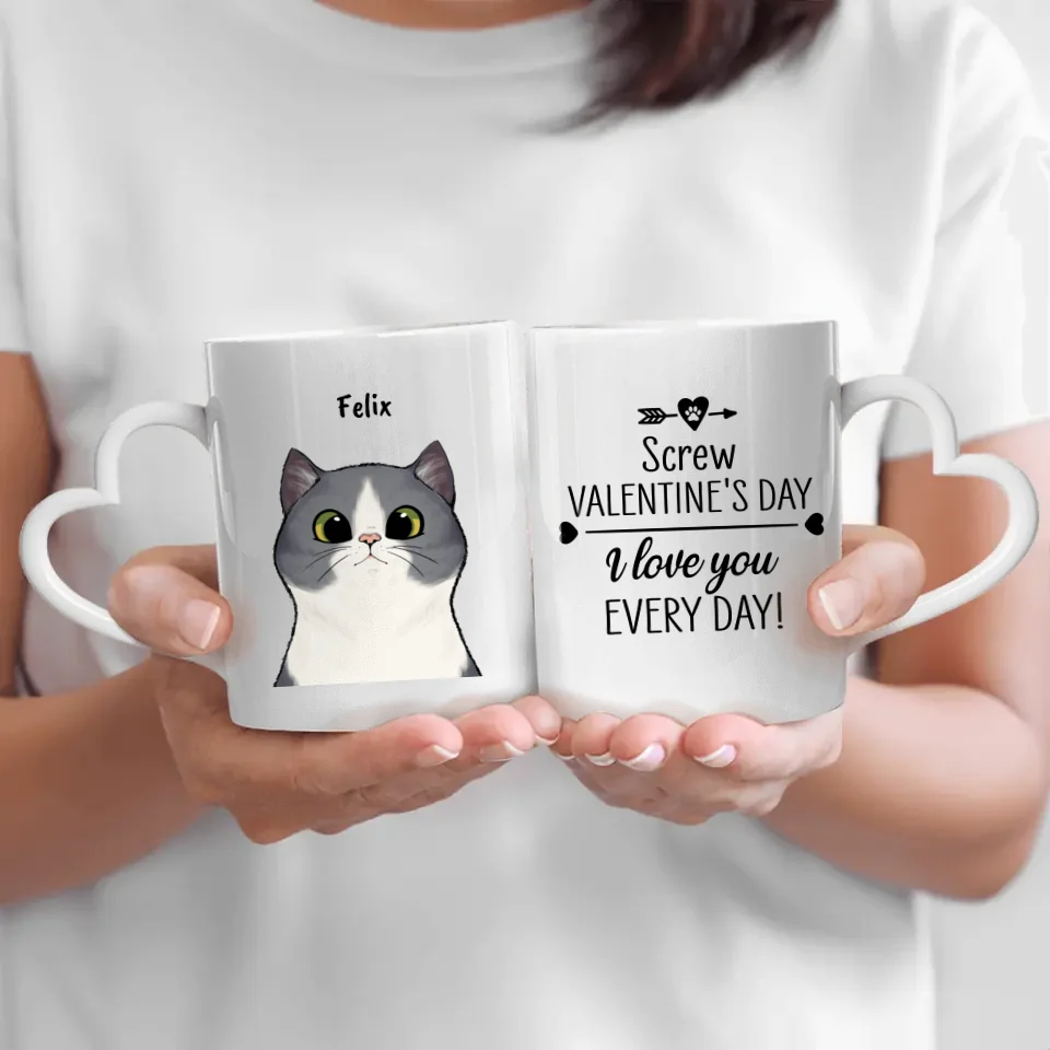 Curious cats - Personalised mug