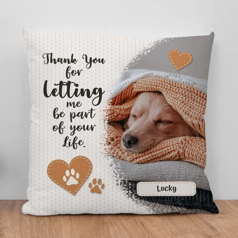 Thank you - Personalised pillow - Featured Image