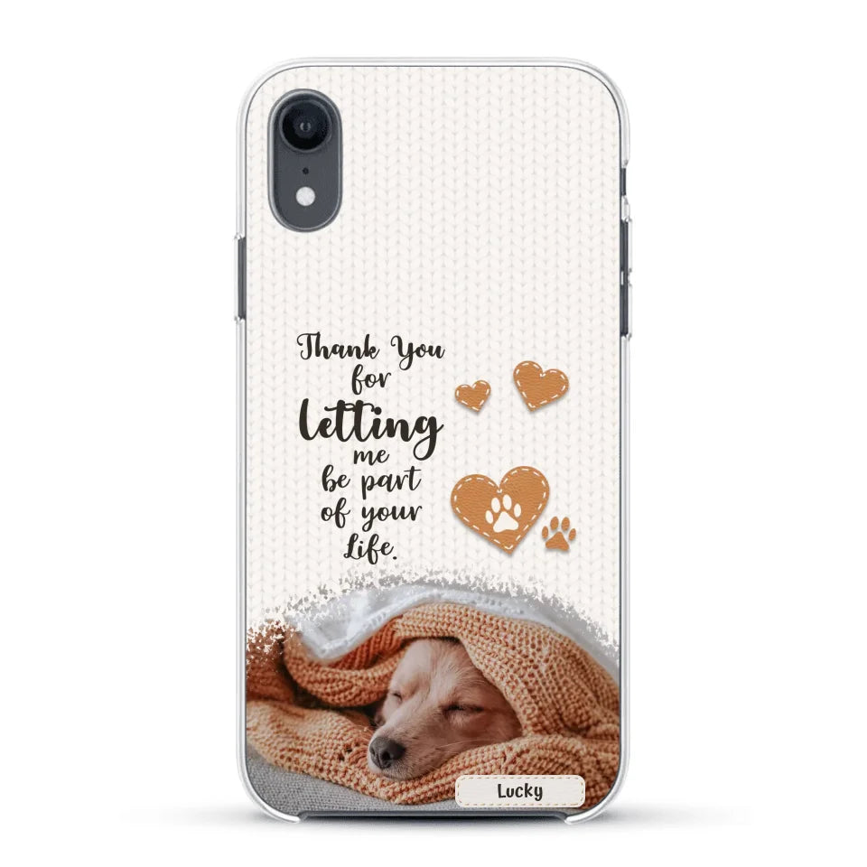 Thank you - Personalised Phone Case