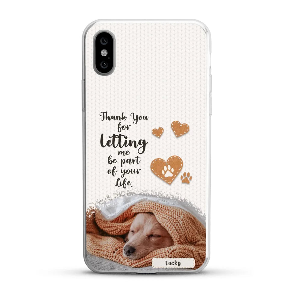 Thank you - Personalised Phone Case