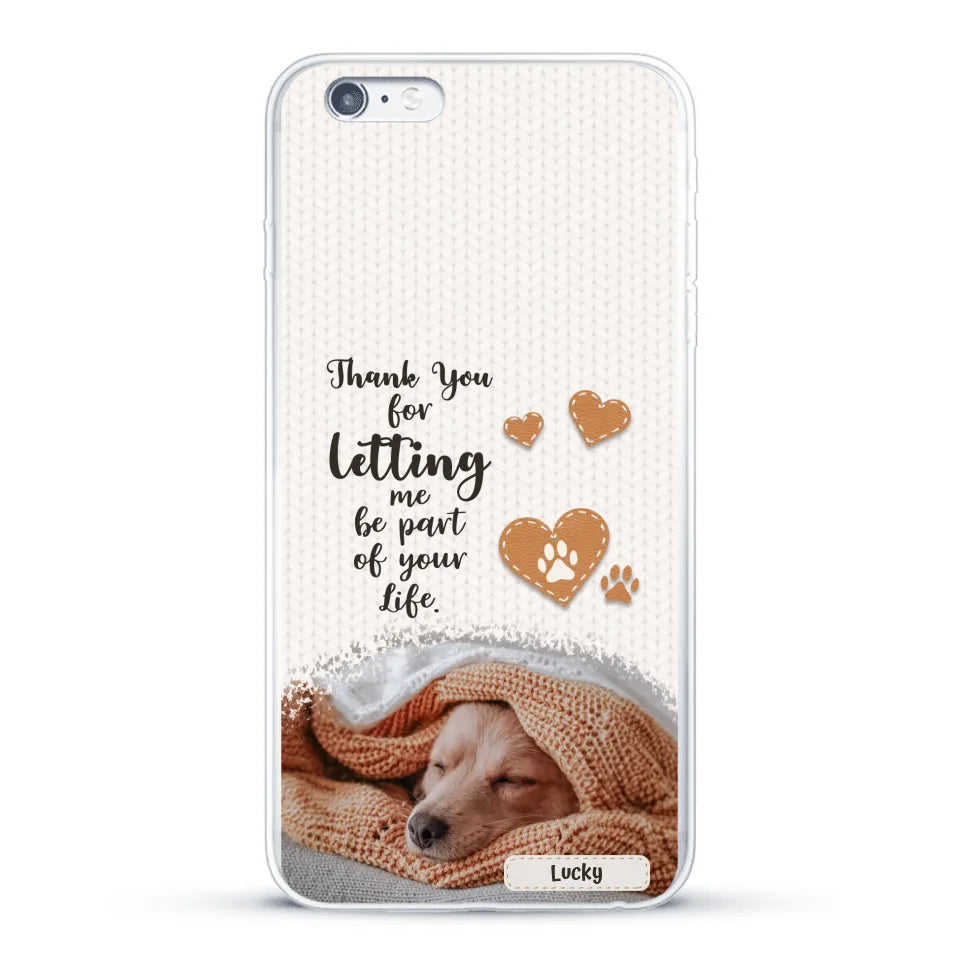 Thank you - Personalised Phone Case