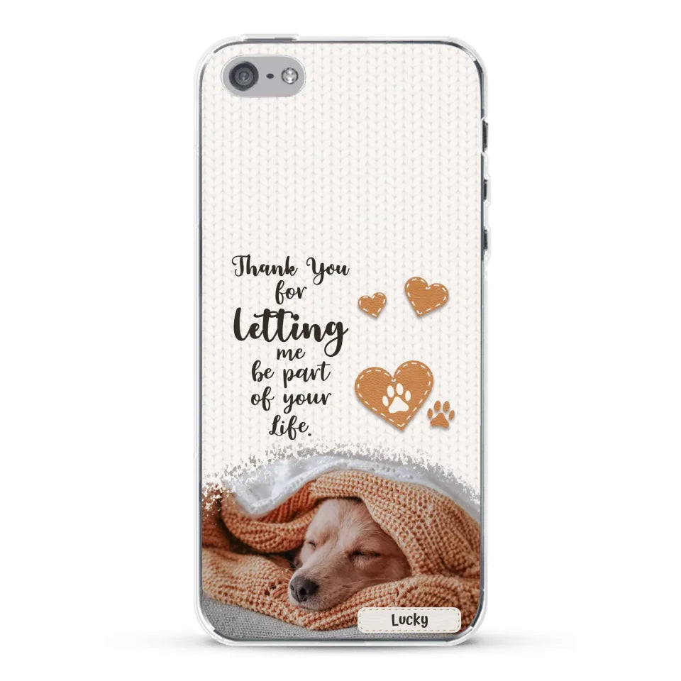 Thank you - Personalised Phone Case