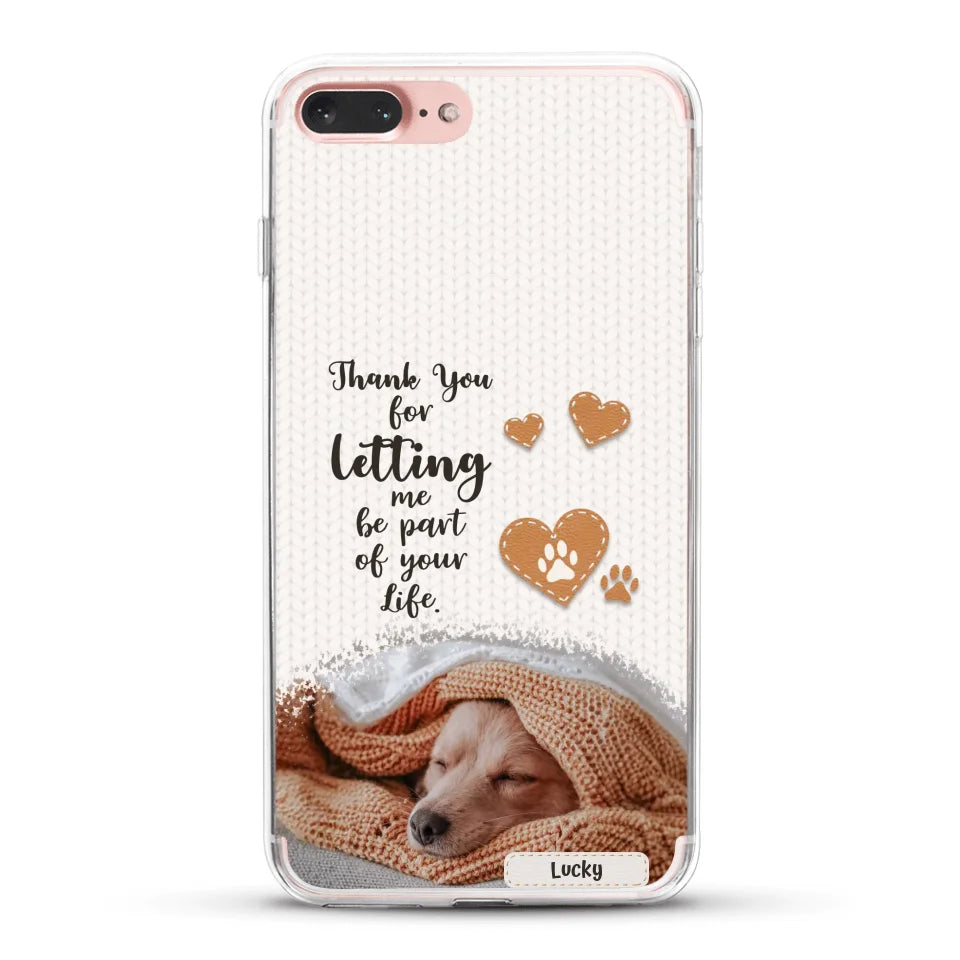 Thank you - Personalised Phone Case