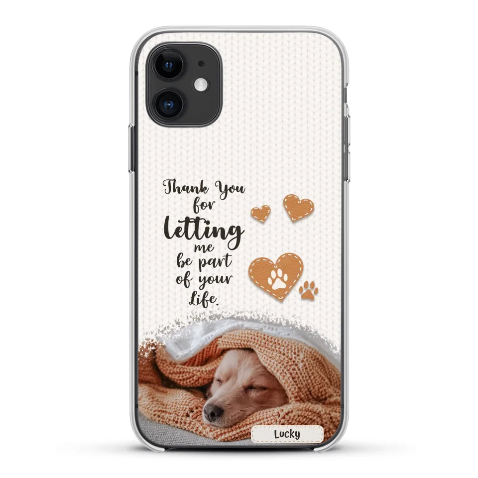 Thank you - Personalised Phone Case