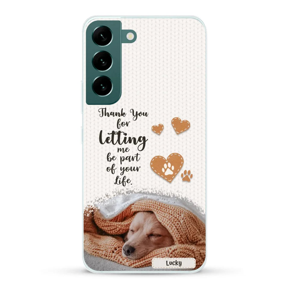 Thank you - Personalised Phone Case