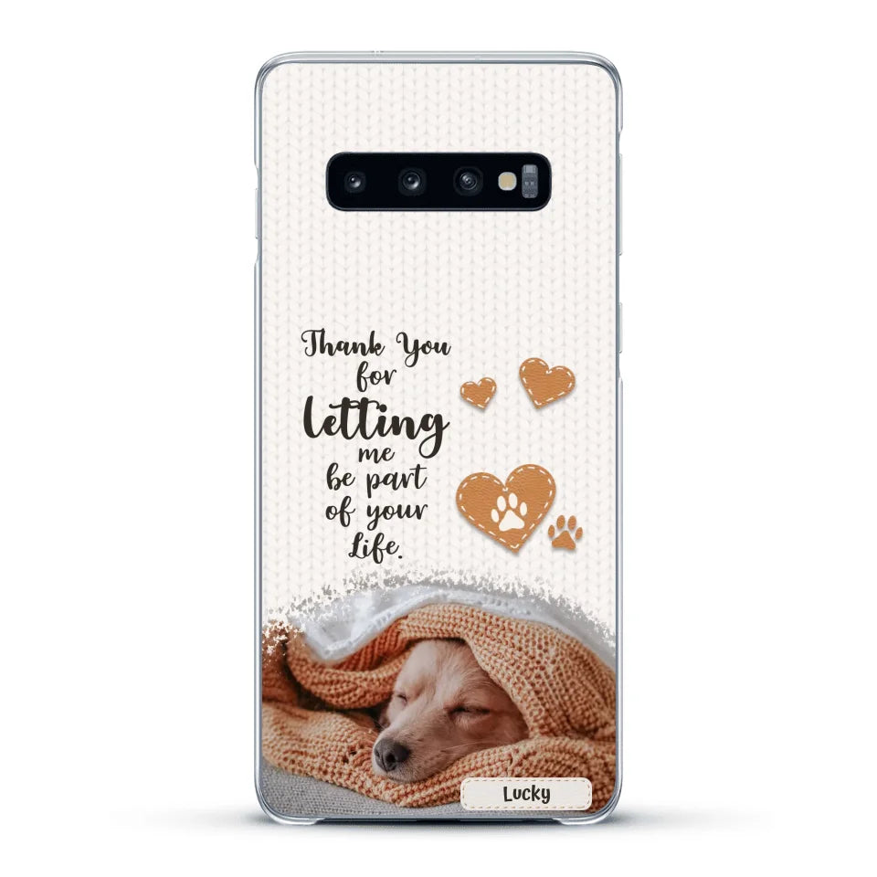 Thank you - Personalised Phone Case