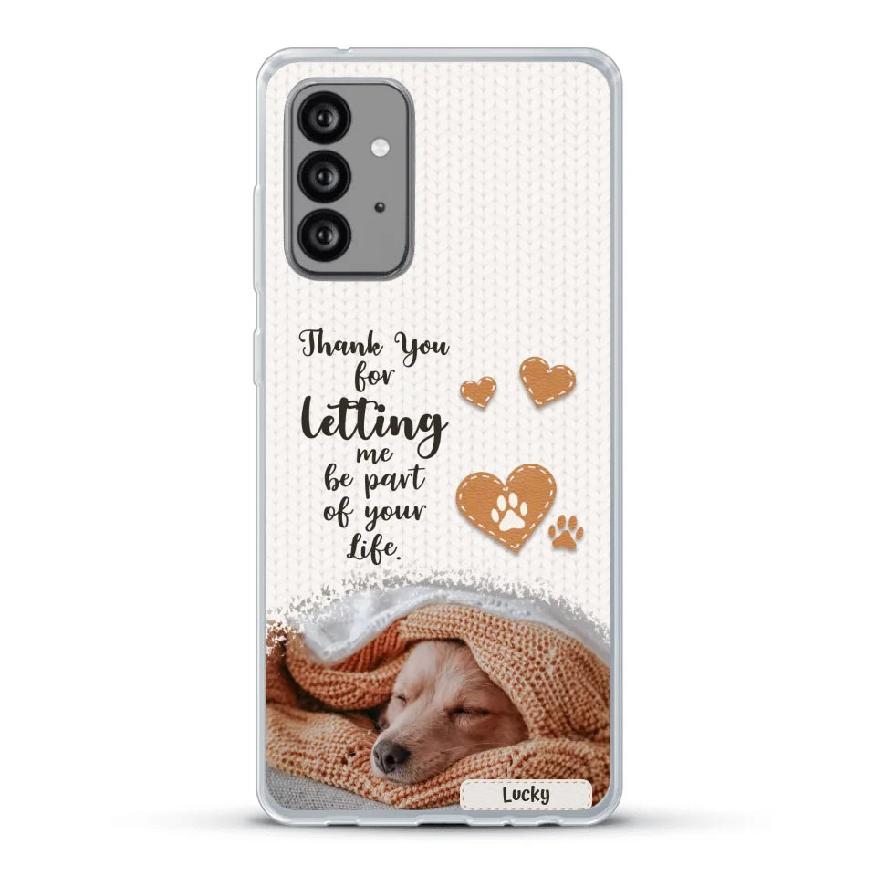 Thank you - Personalised Phone Case