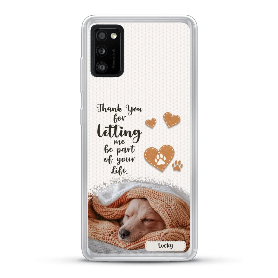 Thank you - Personalised Phone Case