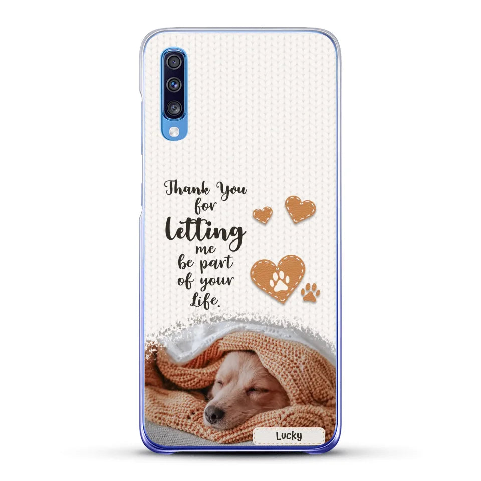 Thank you - Personalised Phone Case