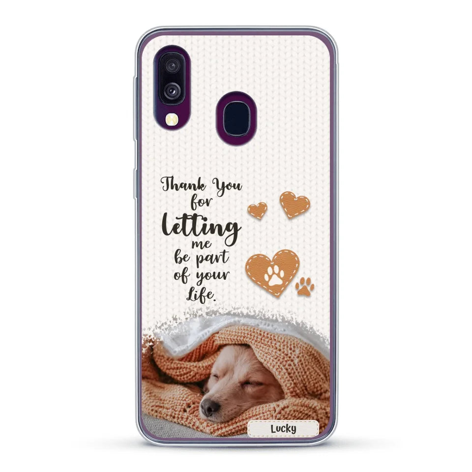 Thank you - Personalised Phone Case