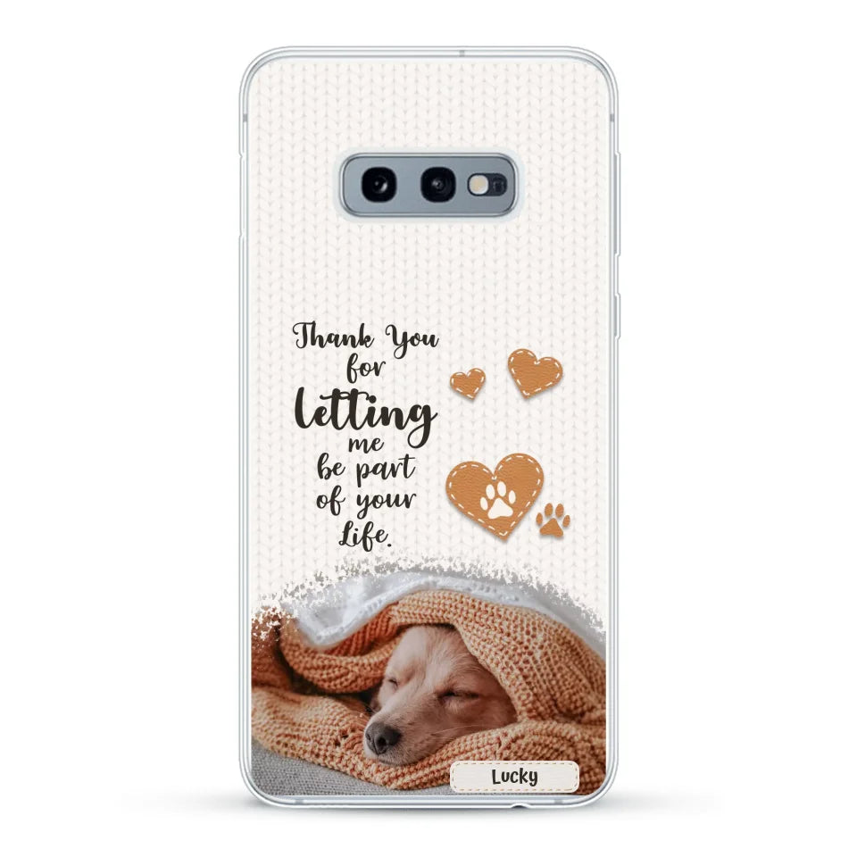 Thank you - Personalised Phone Case