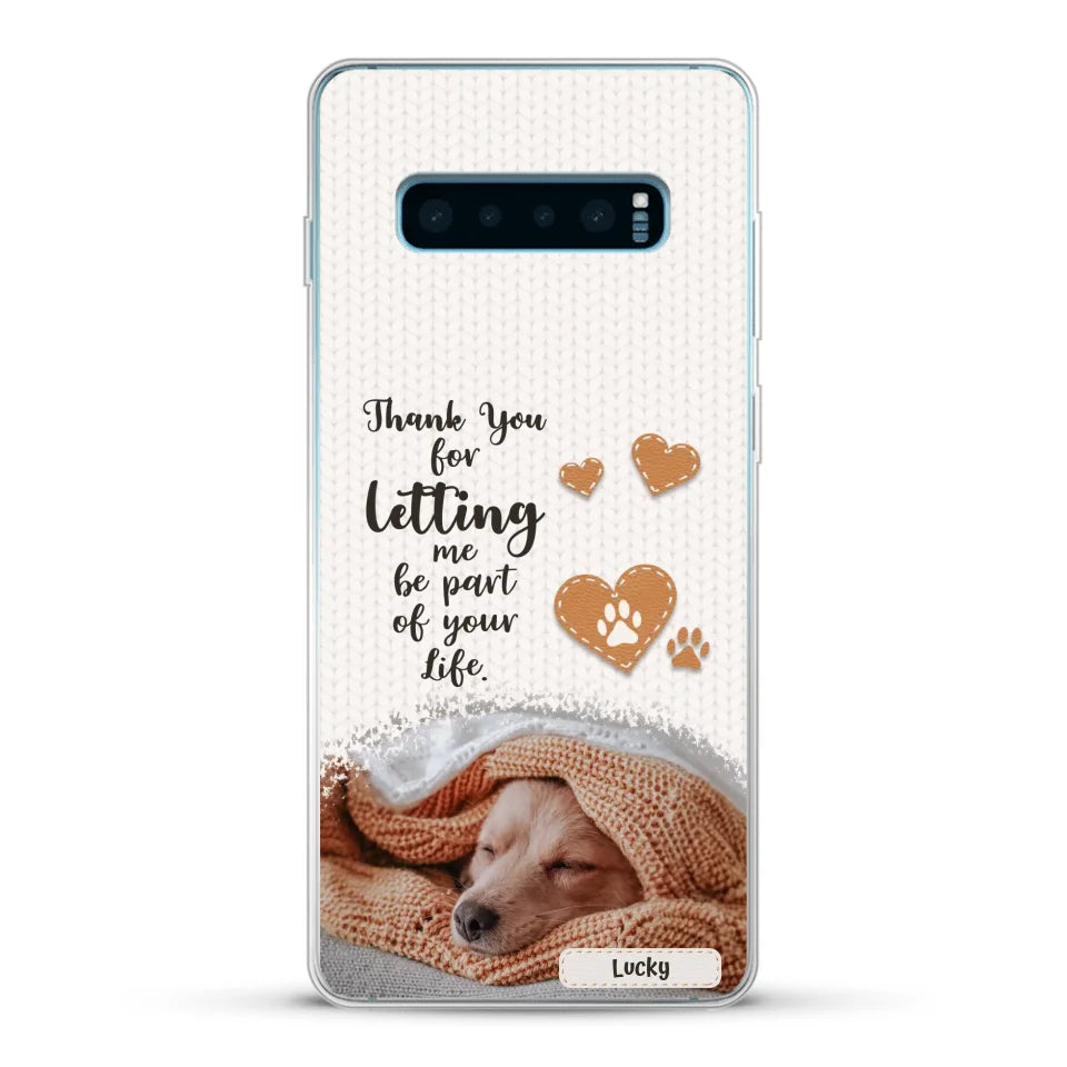 Thank you - Personalised Phone Case