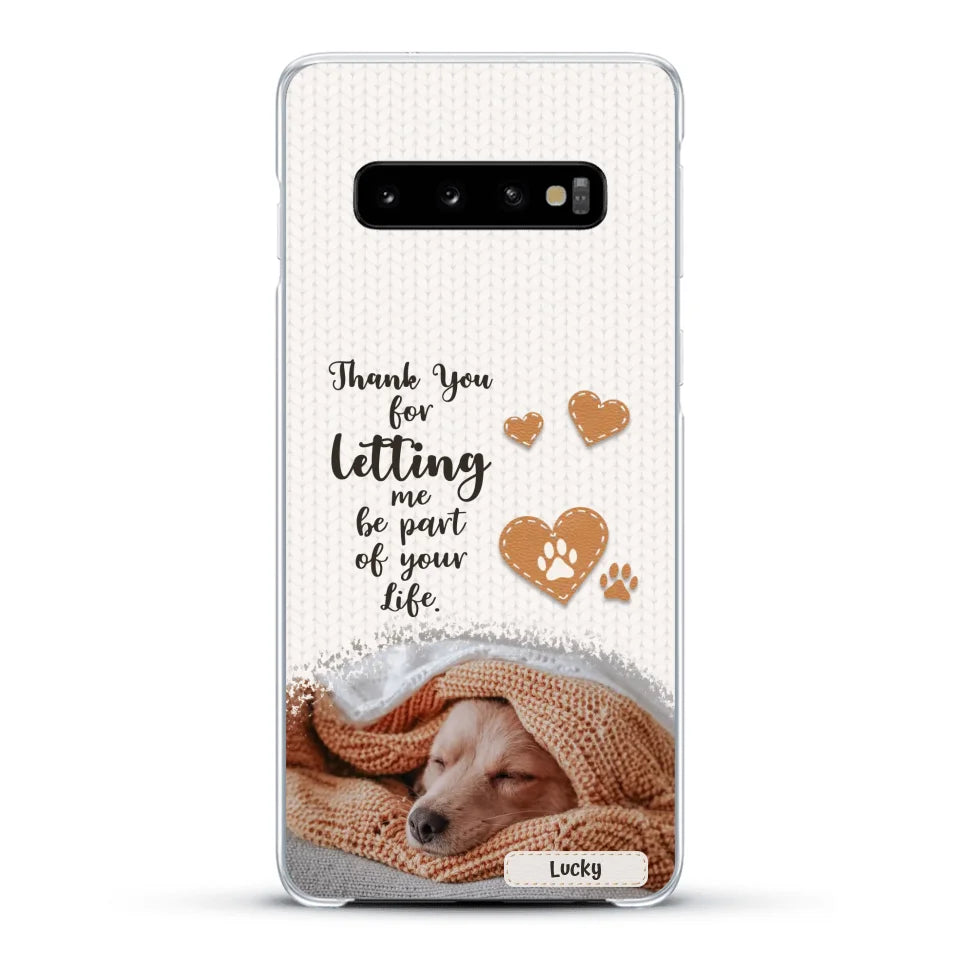 Thank you - Personalised Phone Case