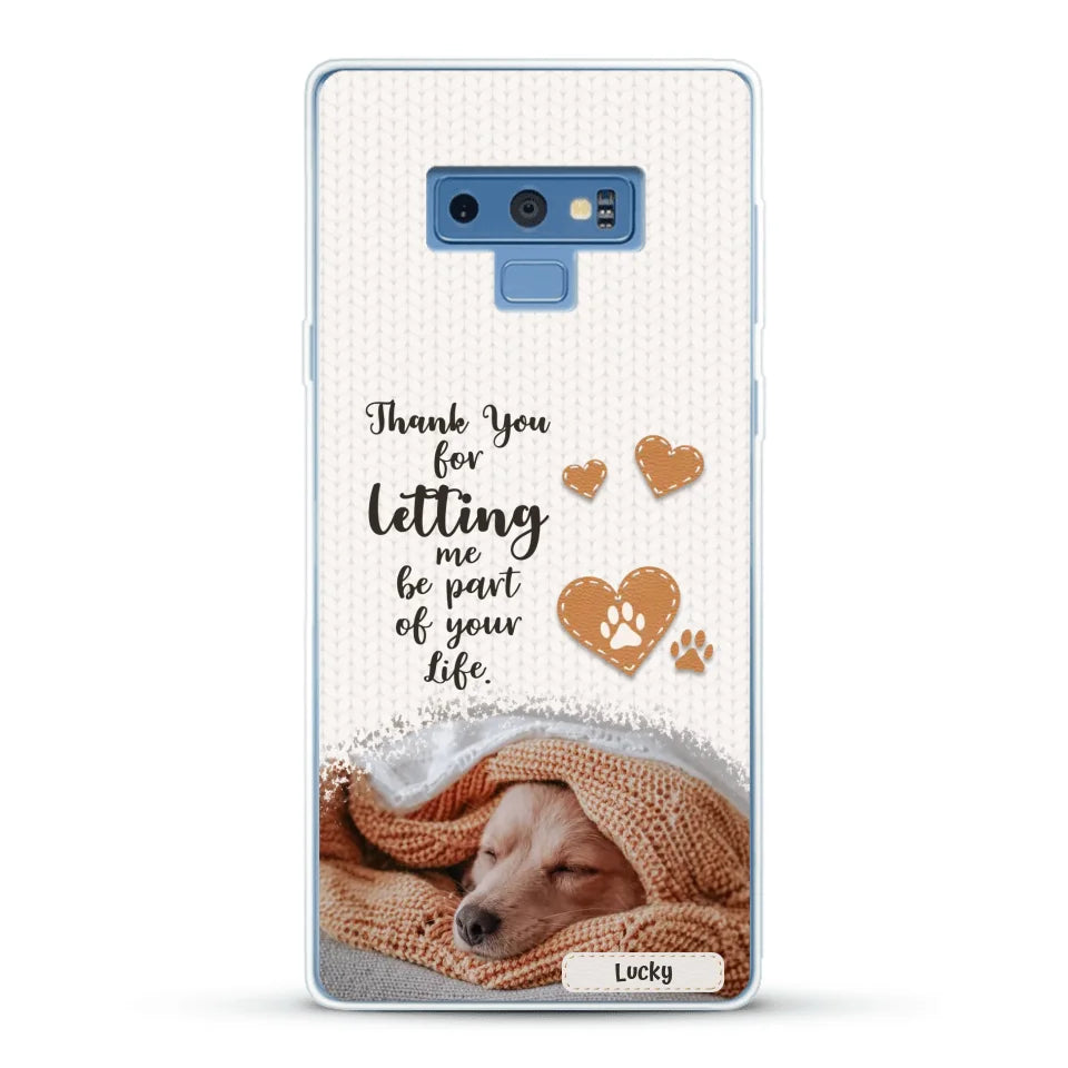 Thank you - Personalised Phone Case