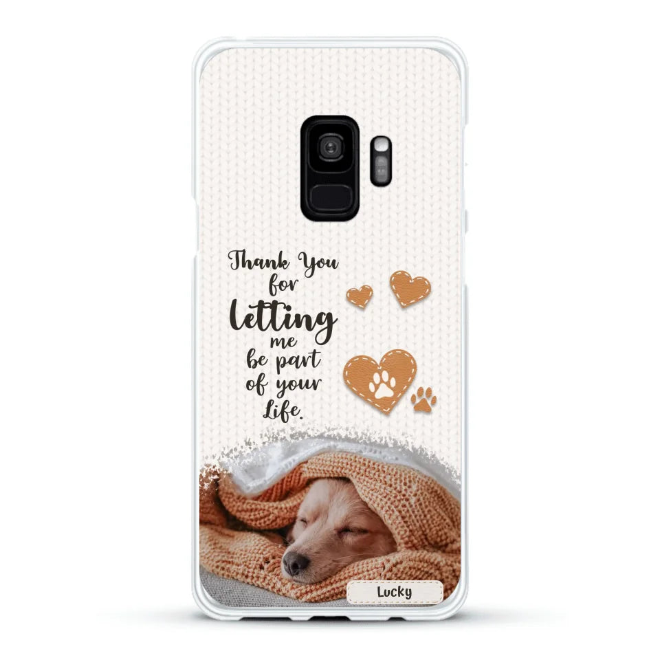 Thank you - Personalised Phone Case