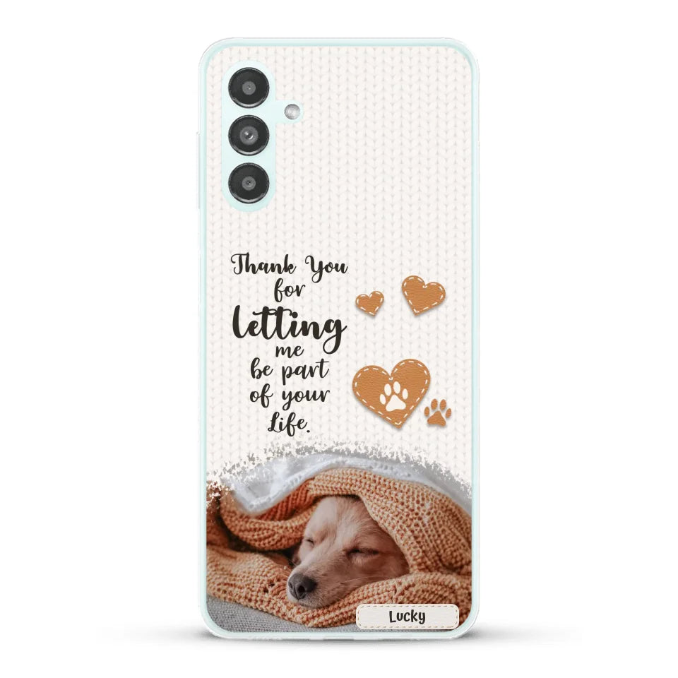 Thank you - Personalised Phone Case