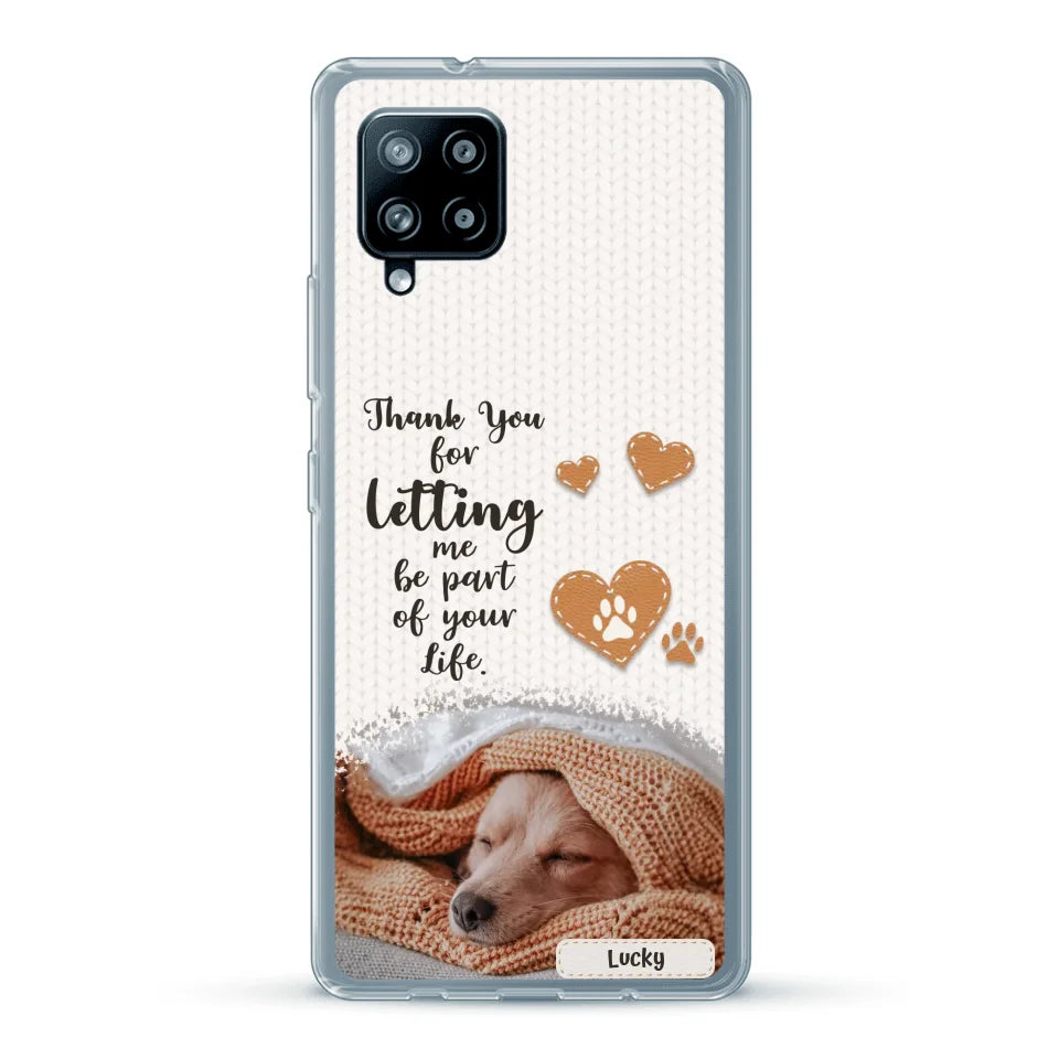 Thank you - Personalised Phone Case