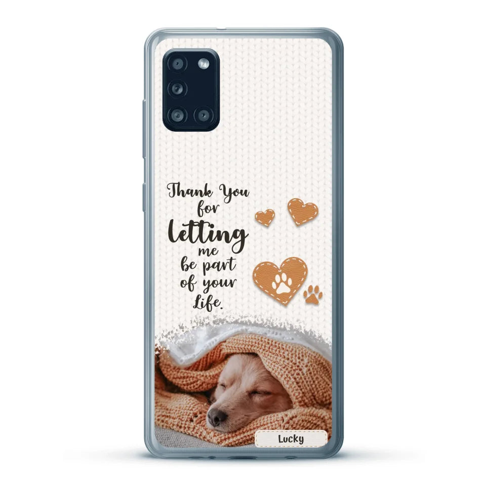 Thank you - Personalised Phone Case