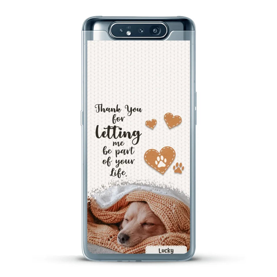 Thank you - Personalised Phone Case