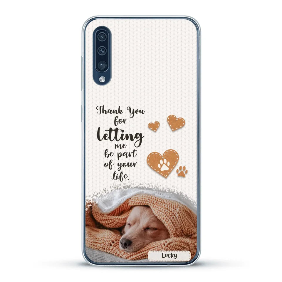 Thank you - Personalised Phone Case