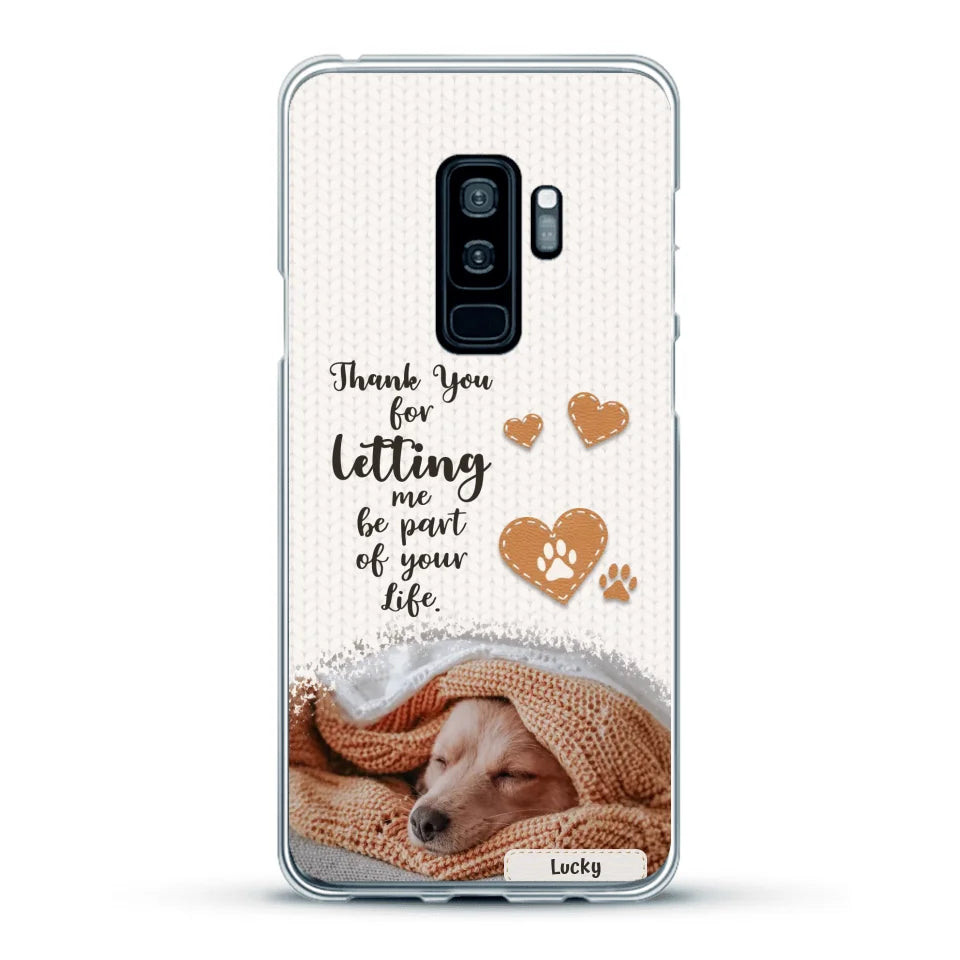 Thank you - Personalised Phone Case