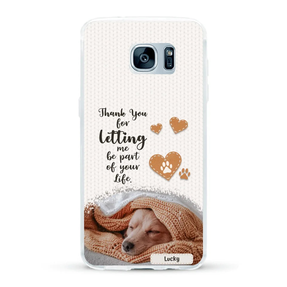 Thank you - Personalised Phone Case