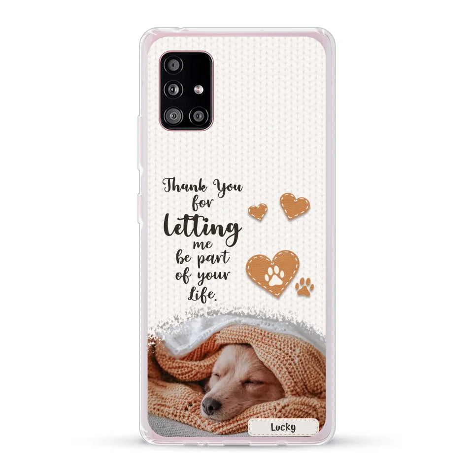 Thank you - Personalised Phone Case