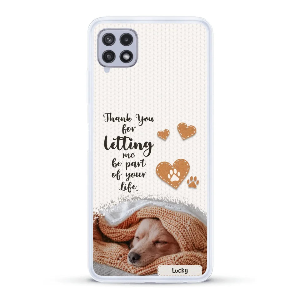 Thank you - Personalised Phone Case