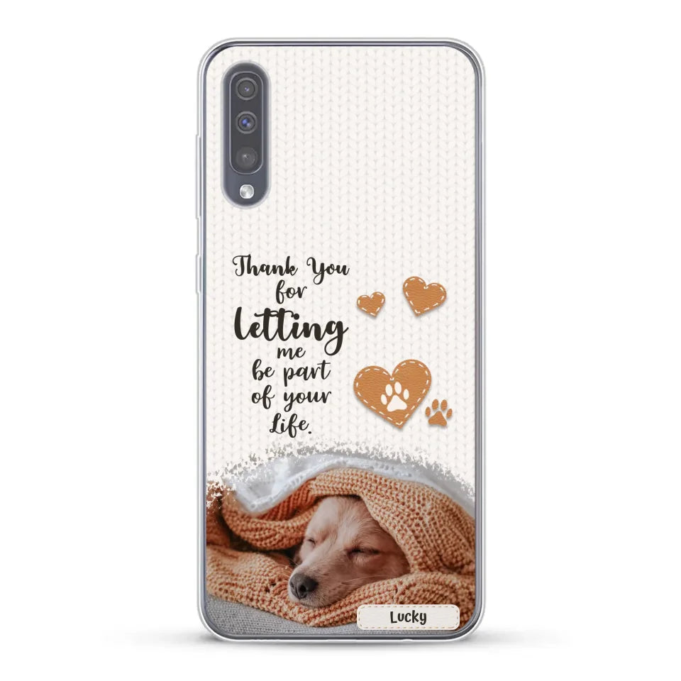 Thank you - Personalised Phone Case