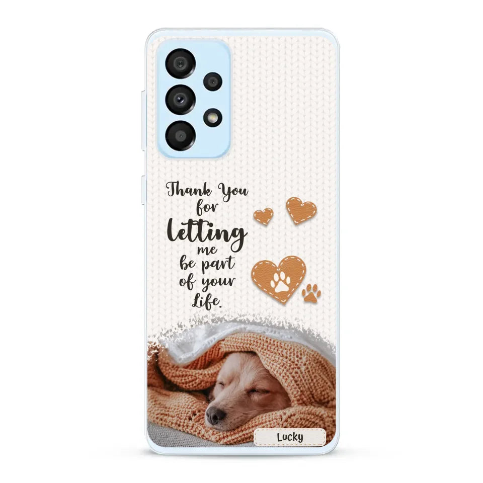 Thank you - Personalised Phone Case