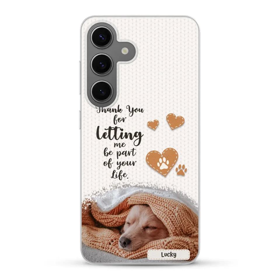 Thank you - Personalised Phone Case