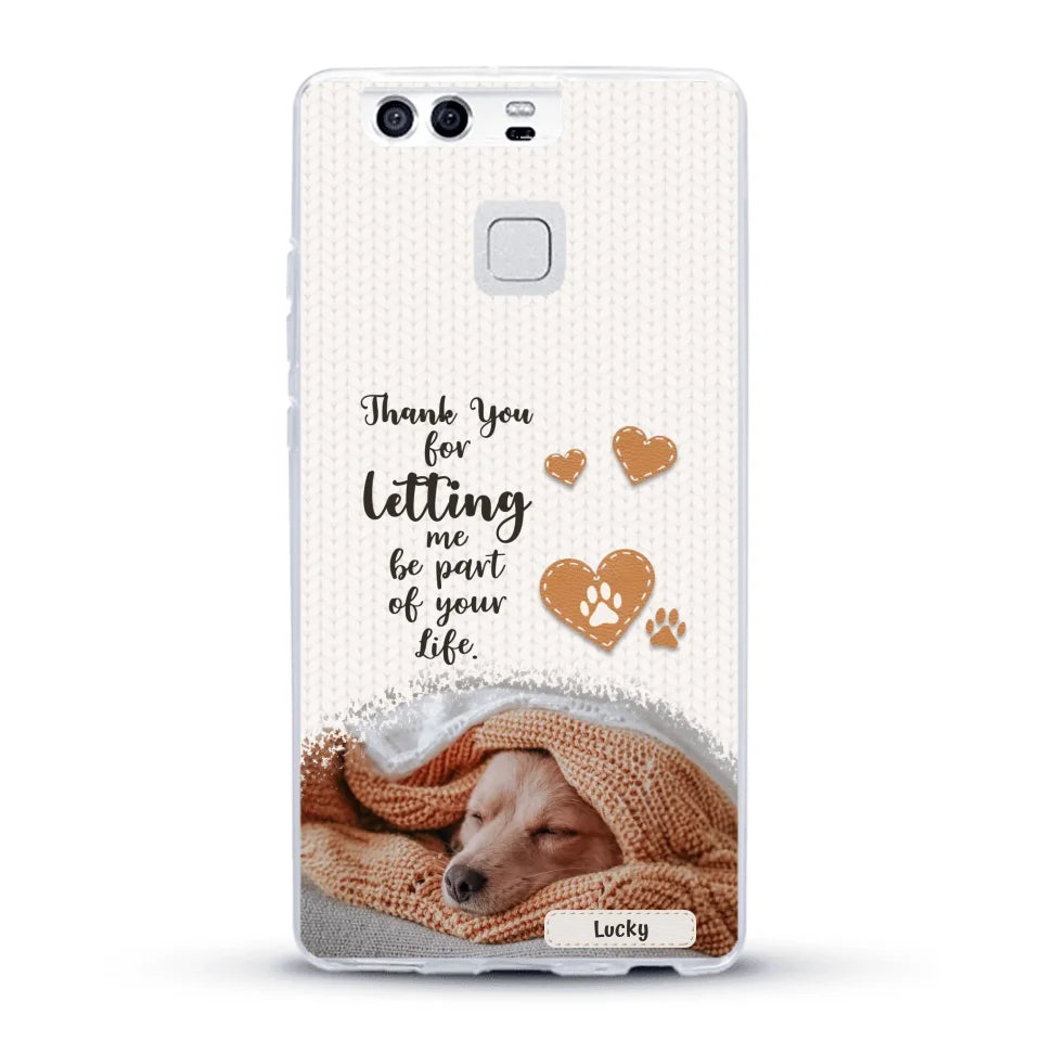 Thank you - Personalised Phone Case