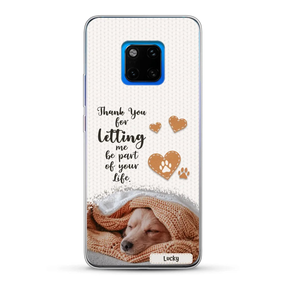 Thank you - Personalised Phone Case