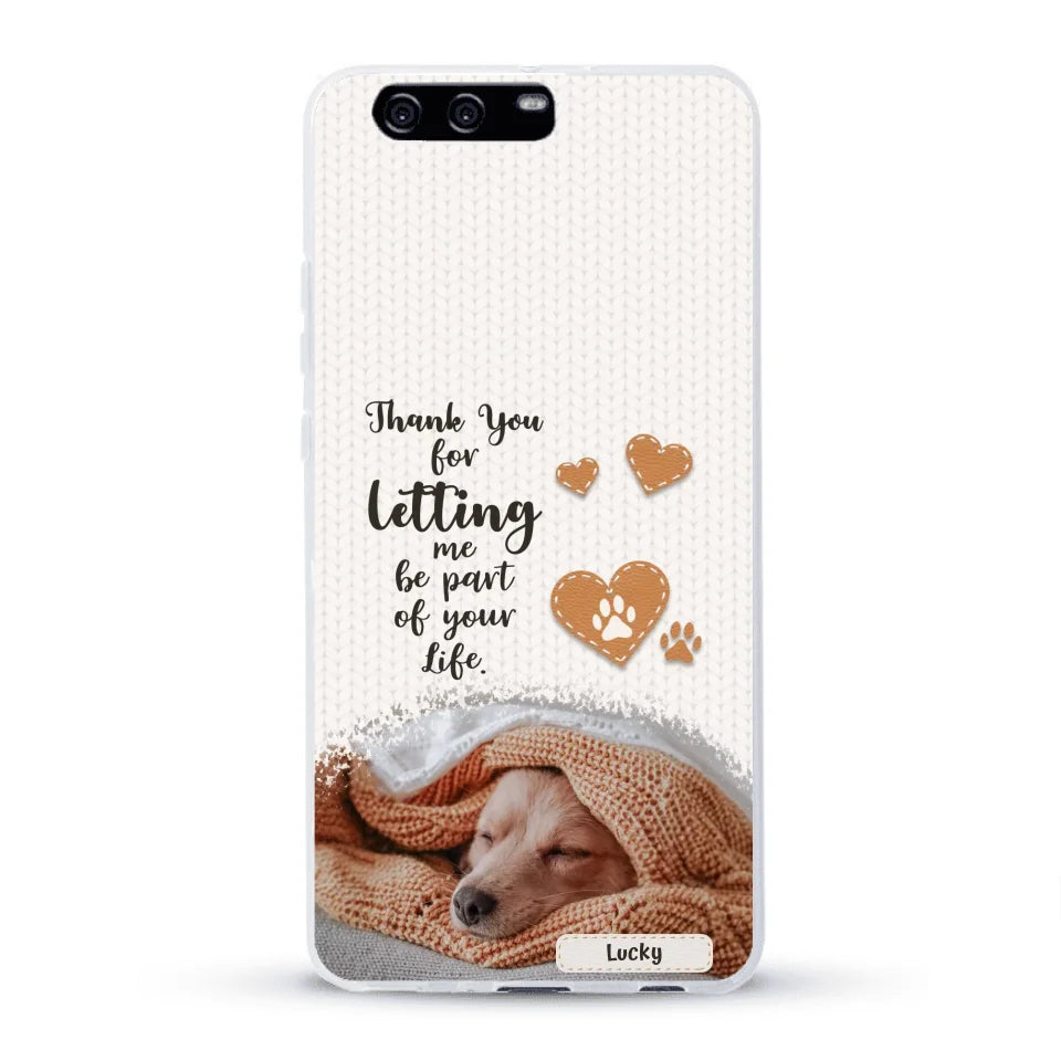 Thank you - Personalised Phone Case