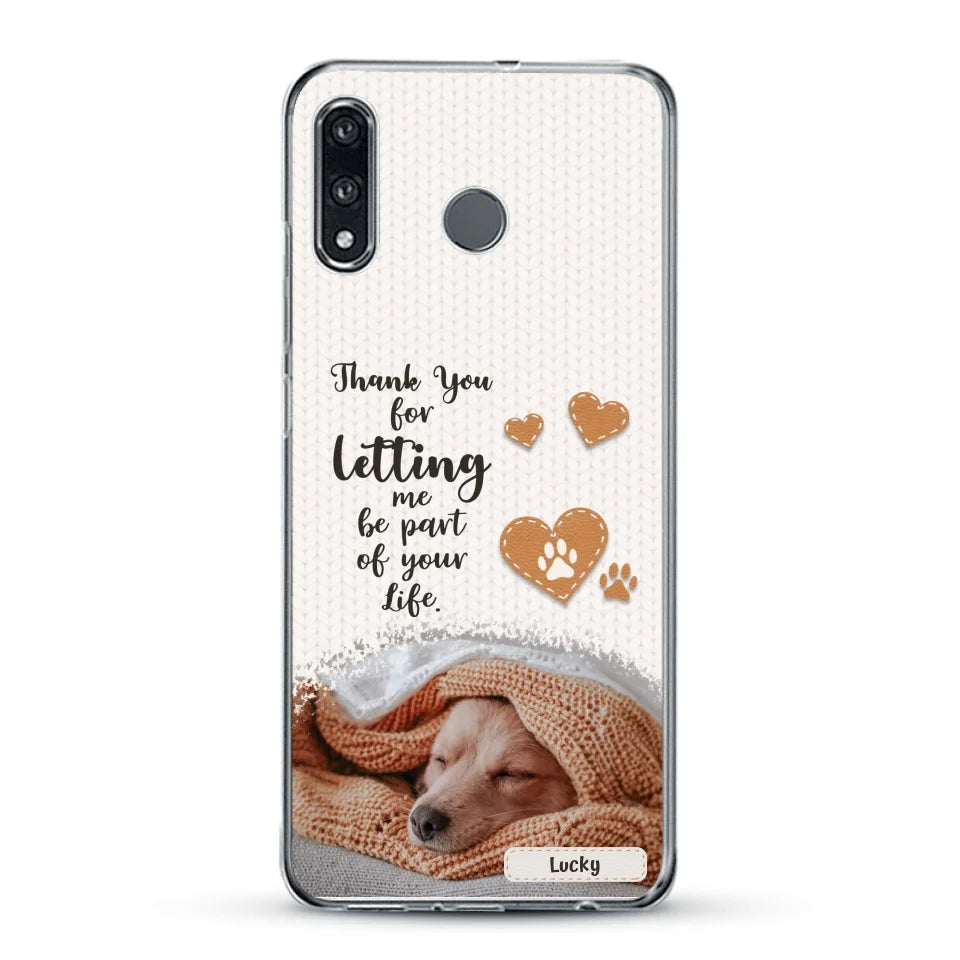 Thank you - Personalised Phone Case