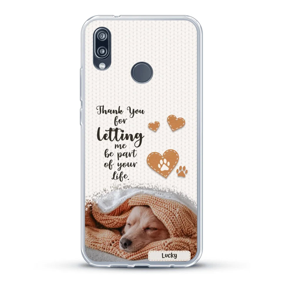 Thank you - Personalised Phone Case