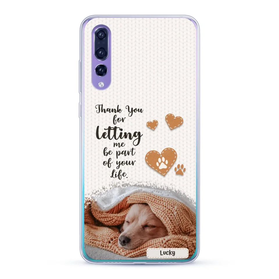 Thank you - Personalised Phone Case