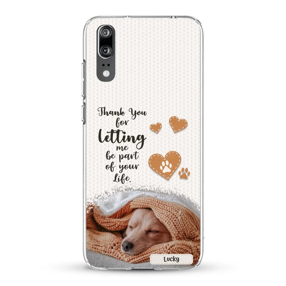 Thank you - Personalised Phone Case