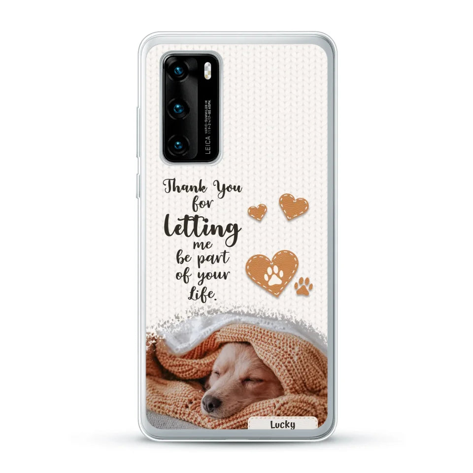 Thank you - Personalised Phone Case