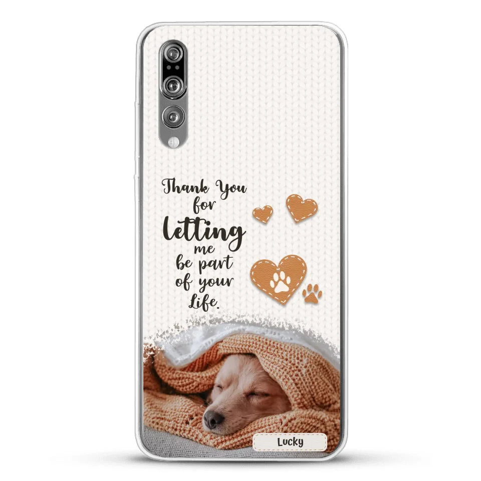 Thank you - Personalised Phone Case