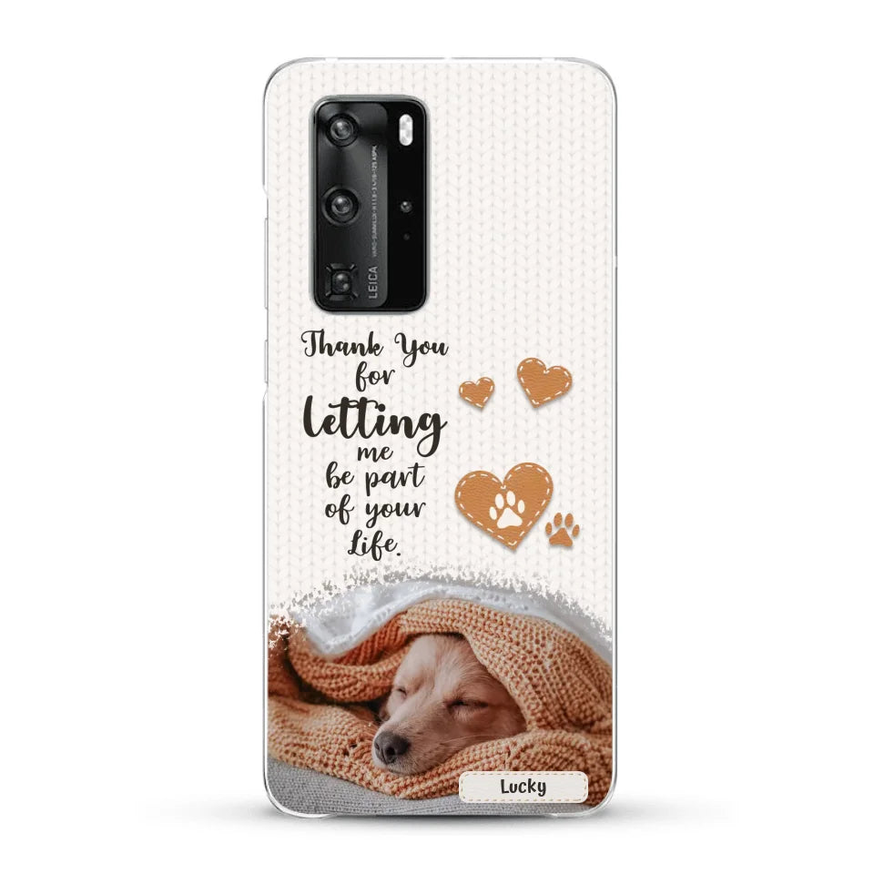 Thank you - Personalised Phone Case