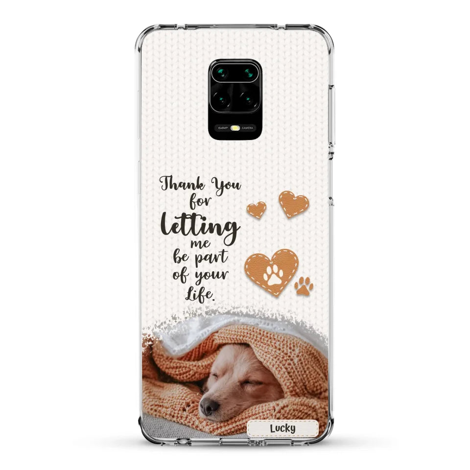 Thank you - Personalised Phone Case