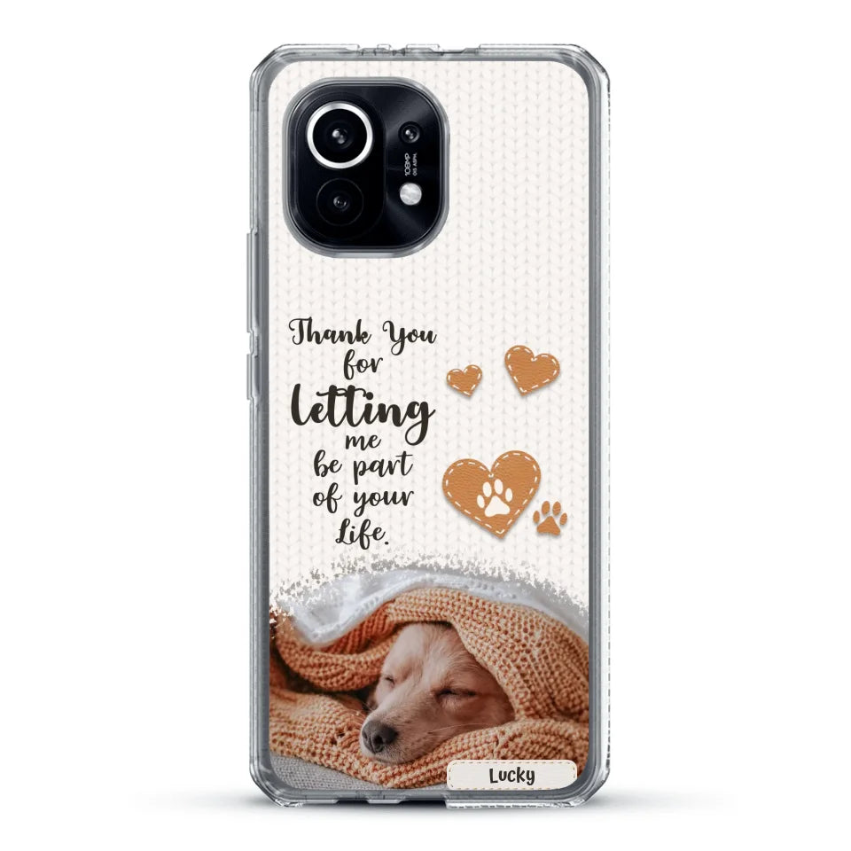 Thank you - Personalised Phone Case